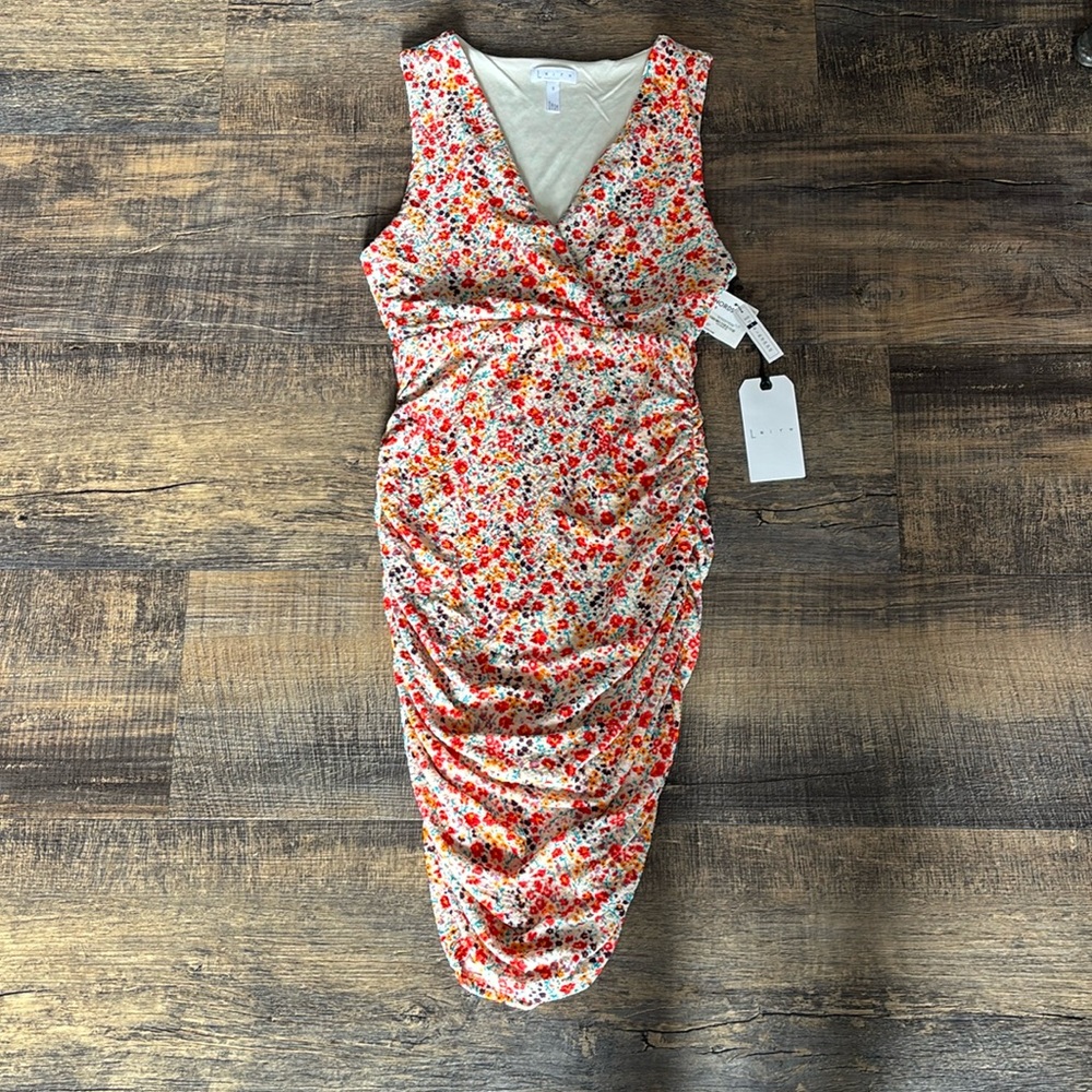 Leith floral dress